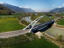 BRIDGE OVER THE RHONE RIVER